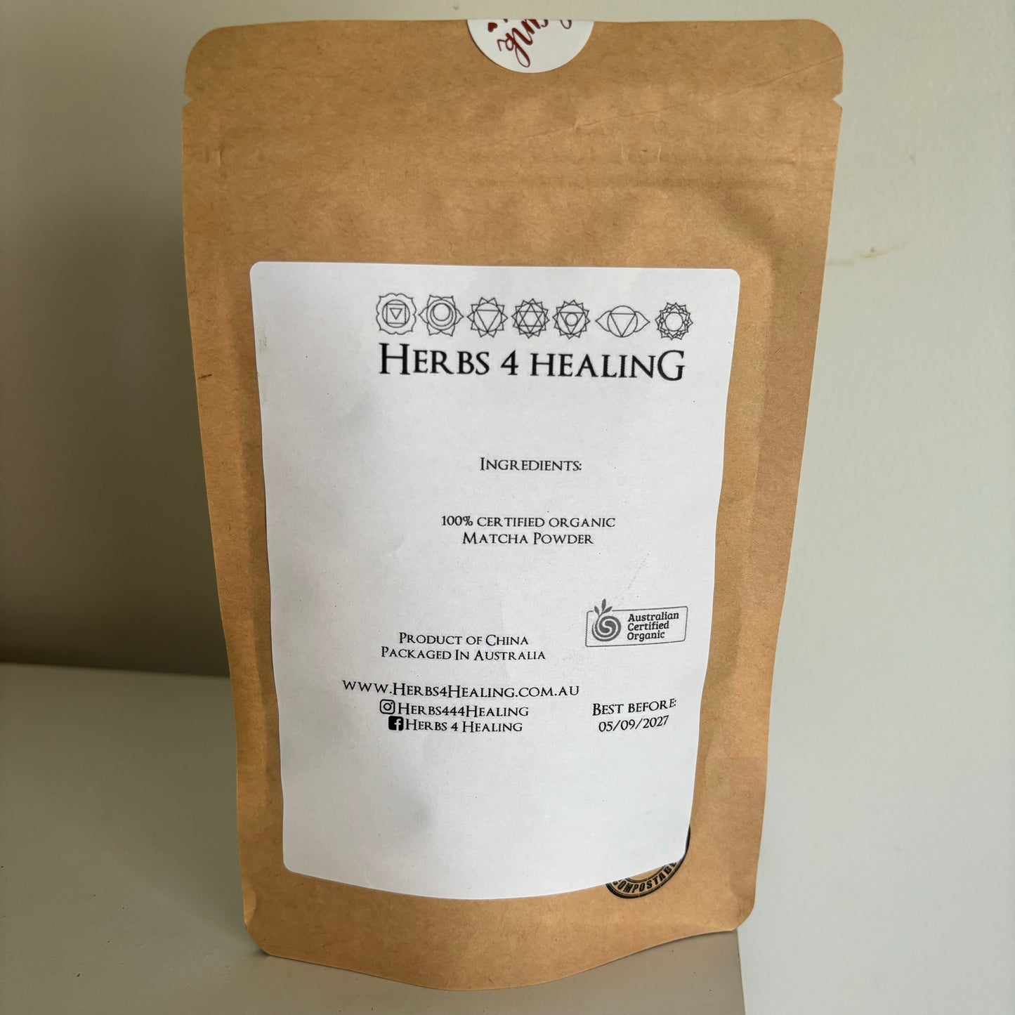 Certified Organic Matcha (Herbal Caffeine)