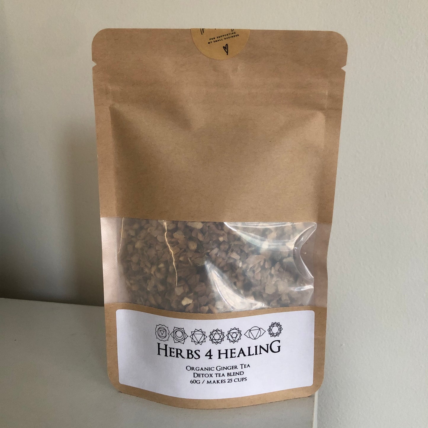 Certified Organic Ginger Tea (Detox / Anti-Inflammatory)