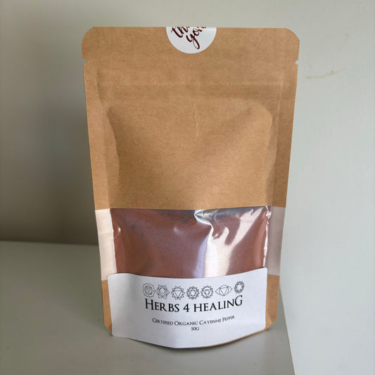 Certified Organic Cayenne Pepper