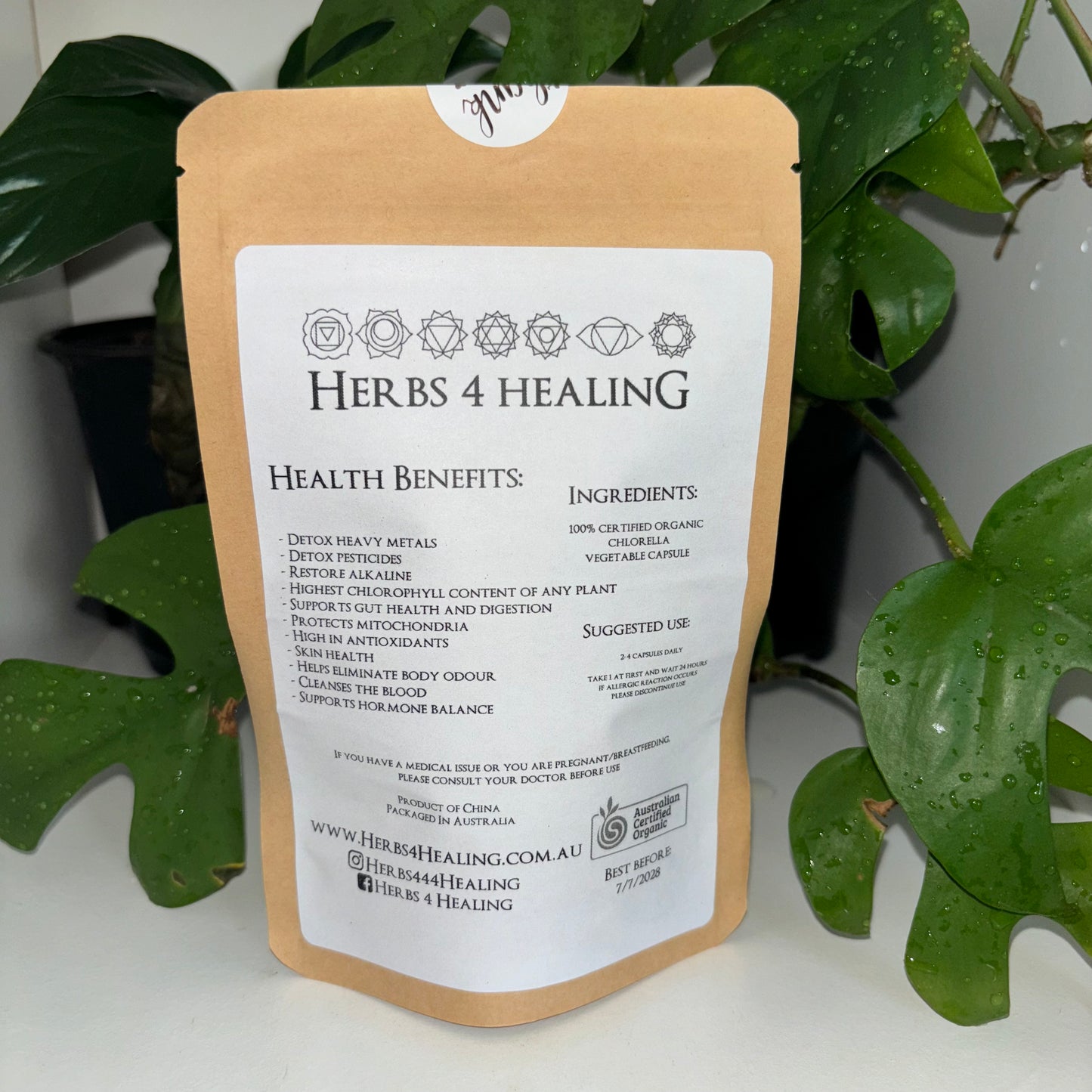 Certified Organic Chlorella (Restores Alkalinity & High in Chlorophyll)
